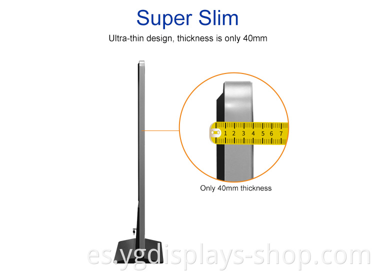 vertical digital signage lcd display